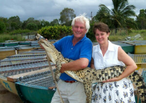 Beasts with bite, farming crocs keep herpetologists busy