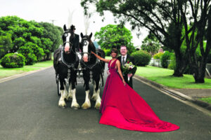 A merge of traditions, four weeks to plan: it was the perfect wedding