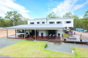 Open plan rural living in large home outside Peak Crossing