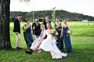 “She looked amazing!” says the groom