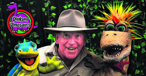 Dancing dinosaurs a first for show
