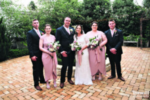 Covid delayed, country wedding for the nurse and the truck driver