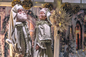 Wonderful windows full of Christmas cheer