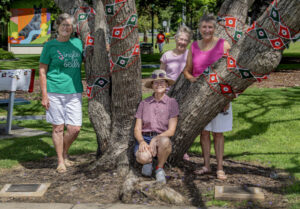 Colourful tradition continues for Beaudesert yarn bombers