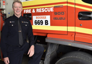 Late bloomer Bland retiring from Boonah fire brigade