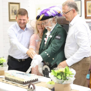 And they’re off…Beauy’s celebrations start with cake