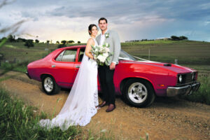Storybook wedding in a country venue