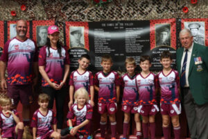 QRL awards nominated Bombers juniors share Anzac message