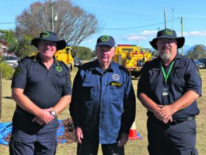 Rural firies exercise at Dugandan Park