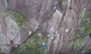 Lost hiker winched to safety after Mt Barney fall