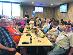 High school friends keep in touch