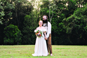 Laughter, beard art and a serenade