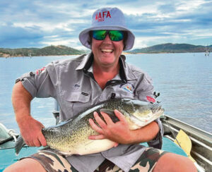 Big catch, big smile at Glen Lyon