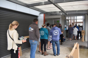 Voters brave weather in Wright on election day