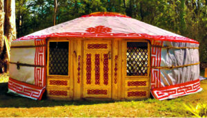 Glamping yurts and day spa proposed as short term accommodation at Maroon