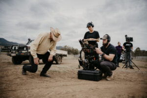 Lights, camera, action Croftby stars in mini doco