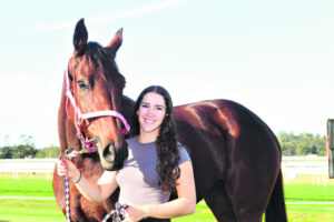 Jasmine battles to get back in the saddle