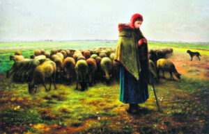 The Beauty of Life – The Shepherdess and her Flock
