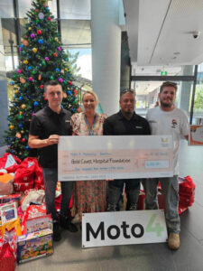 Biker run delivers gifts to sick children