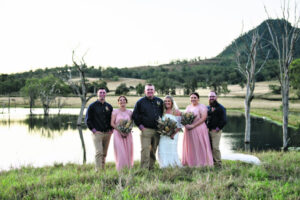 Lace and laughter on a Coleyville wedding day