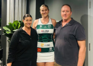 Skilful Holly shooting for higher netball goals