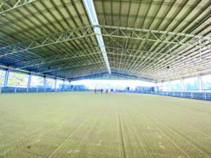 Secrets in the surface of Teviot Park stadium