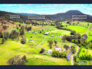 Fully operational, four home, equine property at Biddaddaba