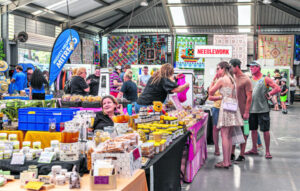 Stitched up, needle work section on upward trend