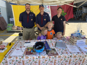 Scout sausage sizzle push for Boonah group