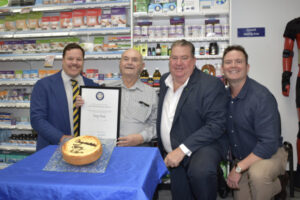 Foote-prints in pharmacy lead to Terry’s life membership