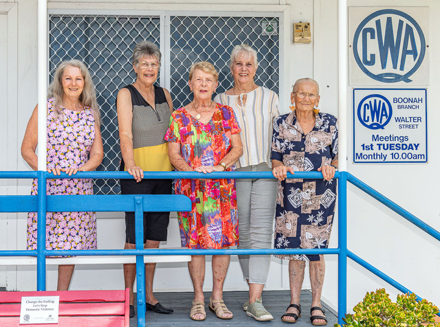 CWA, leading from in front