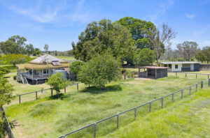 Picturesque views and farm infrastructure at Milora