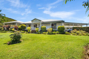 A country home with extensive grounds