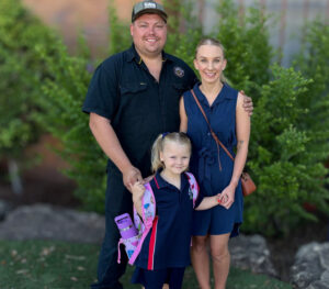 School gates swing open