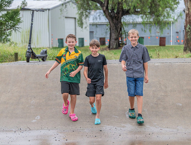 Boys quick thinking praised